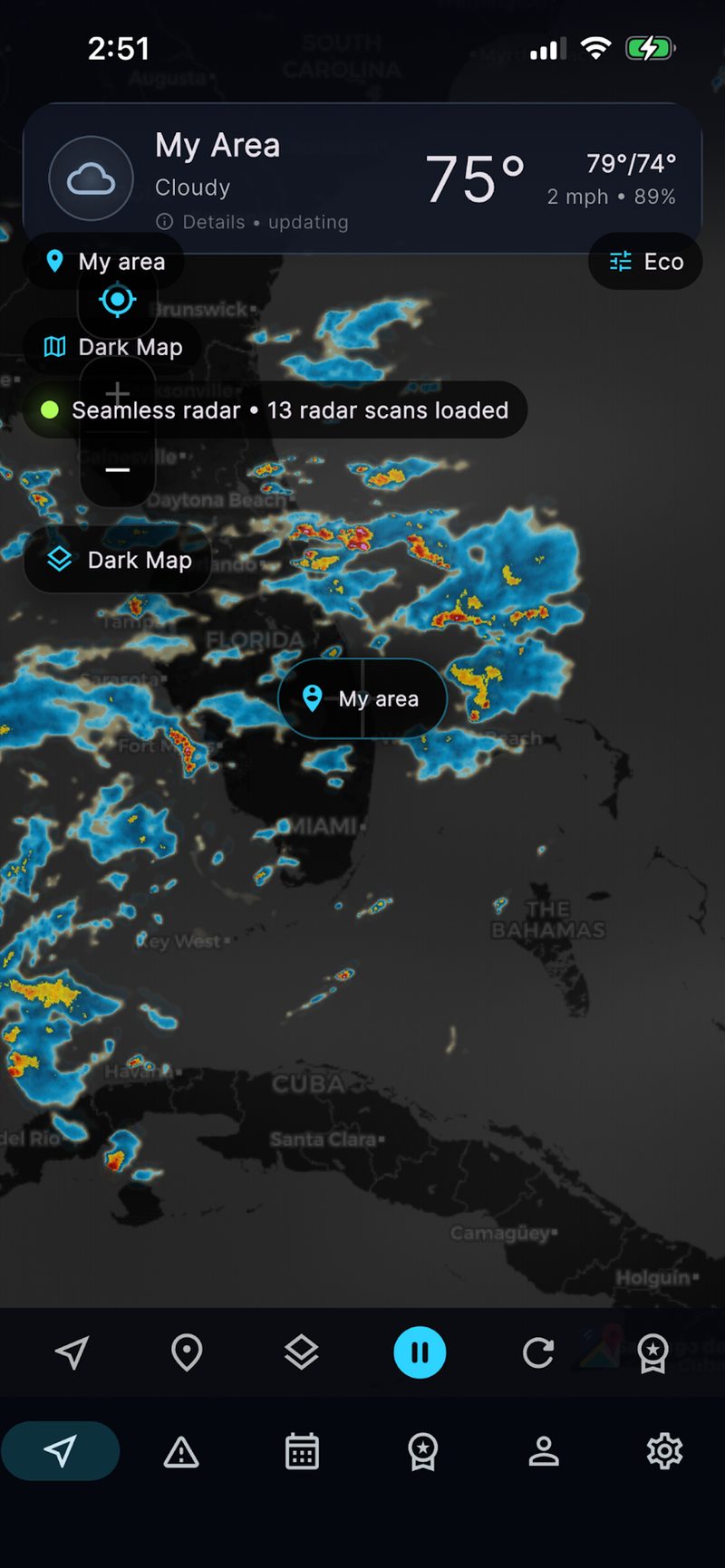 WeatherCast Pro screenshot